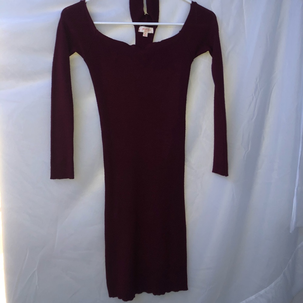 Maroon Dress